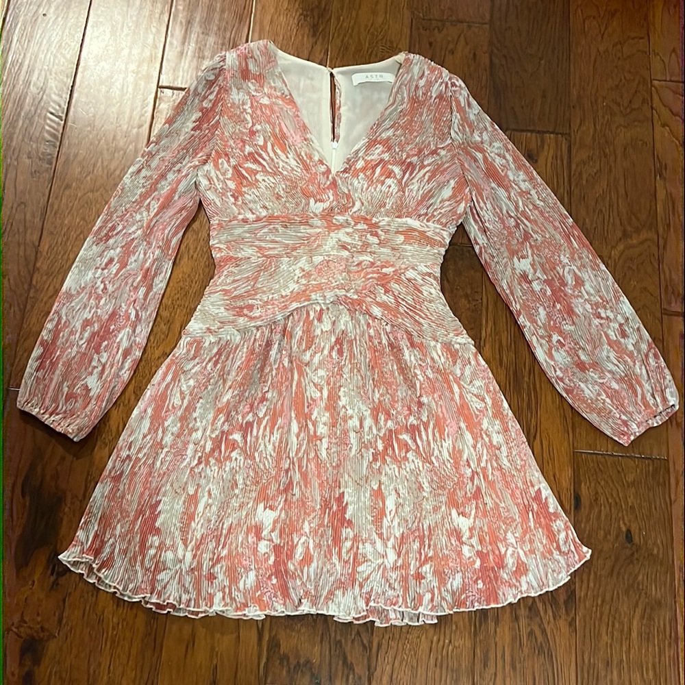 Multi colored cocktail dress